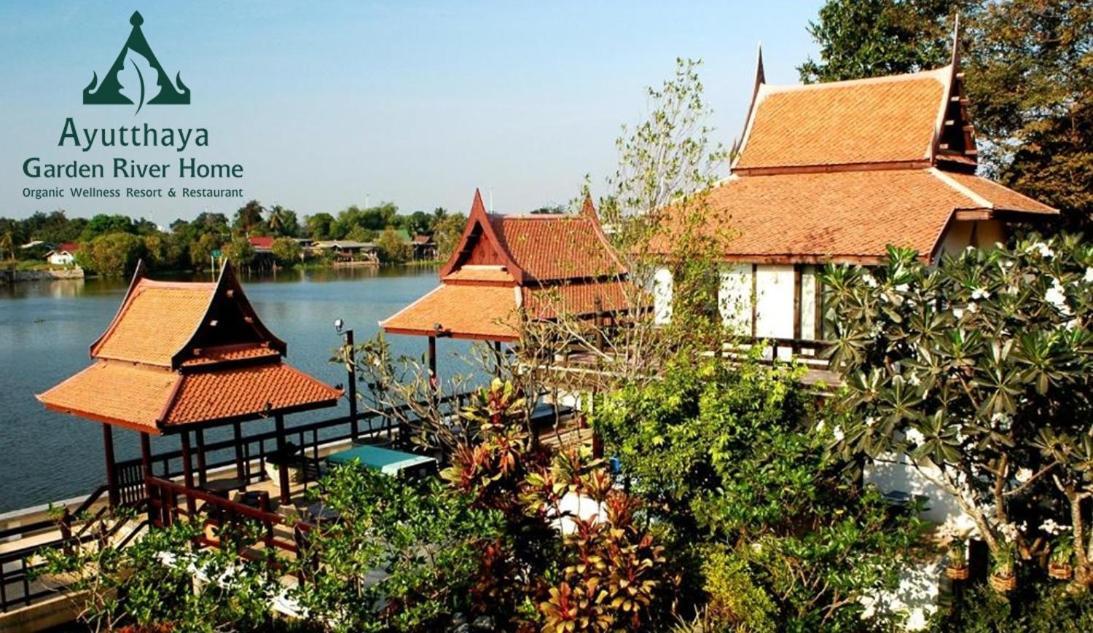 Ayutthaya Garden River Home Ban Bang Krasan Exterior foto